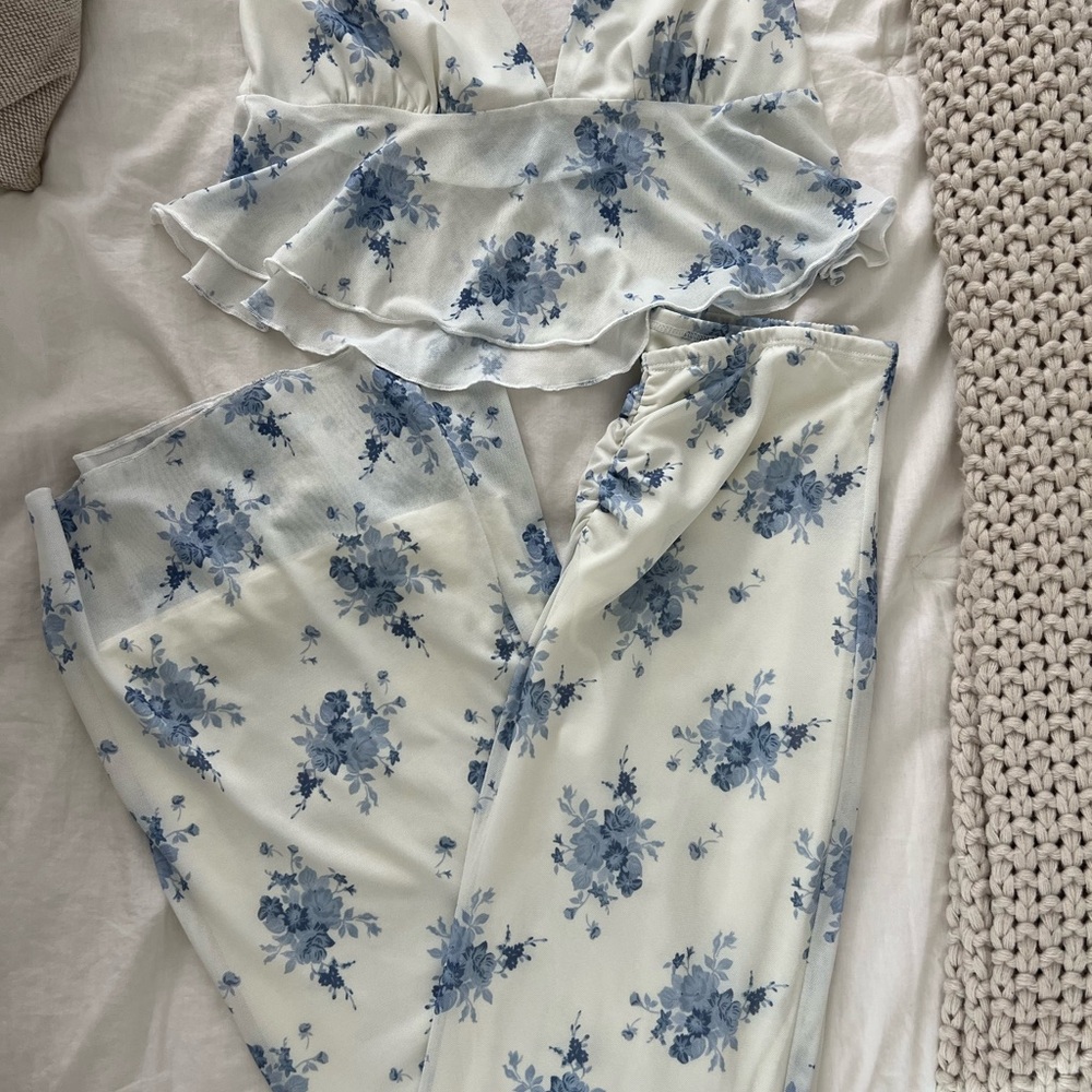 Cider Blue Floral Set